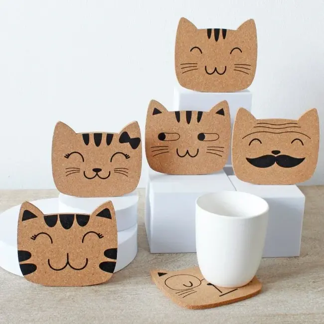 Winkee - Sous-Verres Chats - liège