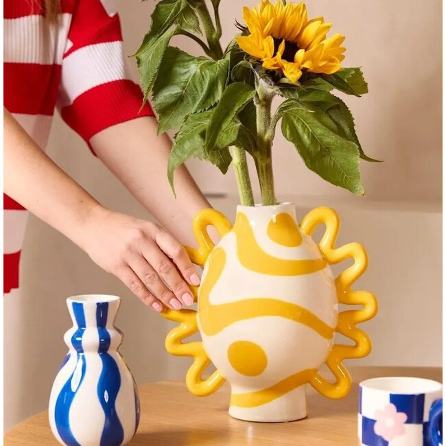 Que Rico - Vase Carolina Bold & Blue