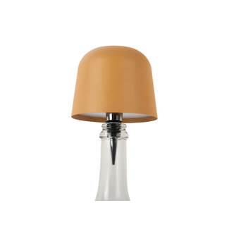 Leitmotiv Lampe Bouteille Cone Hat - jaune ocre