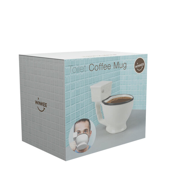 Winkee - Tasse à Café Toilettes
