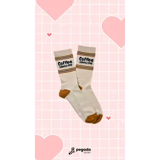 Pegada Socks Socks Coffee Saves Me
