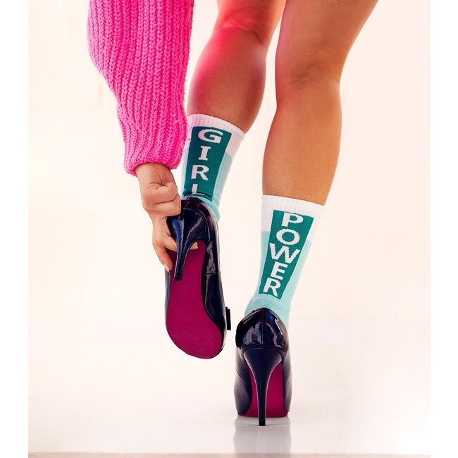 Pegada Socks - Sportsokken Girl Power - groen