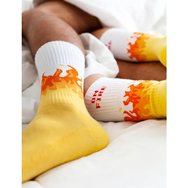 Pegada Socks - Sports Socks On Fire
