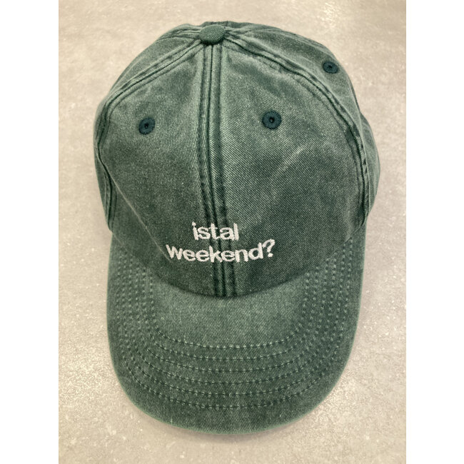 Urban Merch - Streetwear Cap Istal Weekend - vintage look