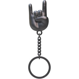 Winkee Schlüsselanhänger Rock Hand - schwarz