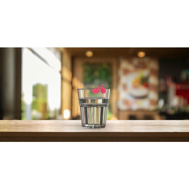 Winkee - Marqueurs pour Verre Vélo - ensemble de 6