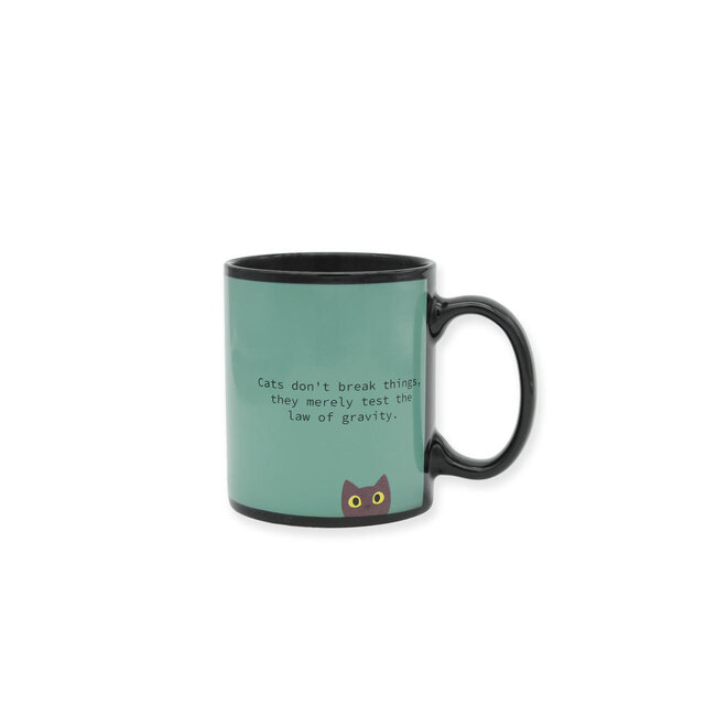 Winkee - Tasse Chat Coquin - Mug Thermosensible Magique