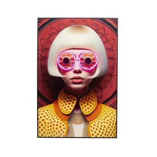 Kare Design LED Painting Fancy Blonde Lady Kare Design LED Painting Fancy Blonde Lady