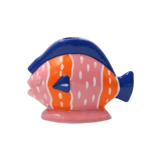 Que Rico Candle Holder Mariano - Blue Breeze