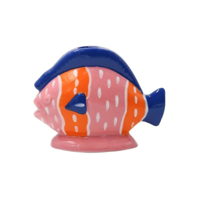 Que Rico Candle Holder Mariano - Blue Breeze