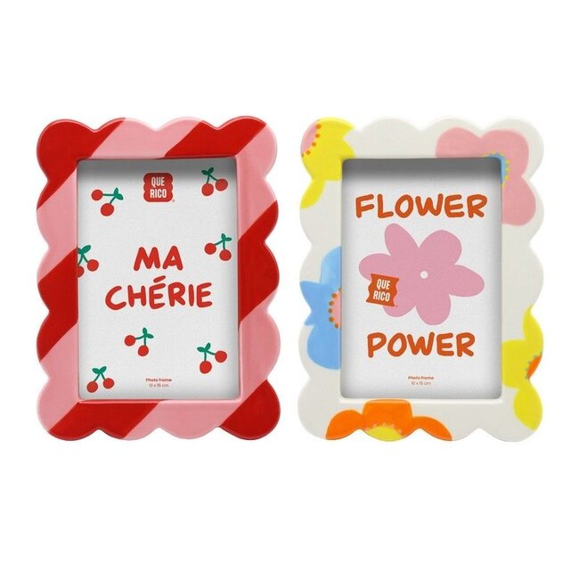 Que Rico - Cadre Photo Elvira - Flower Power