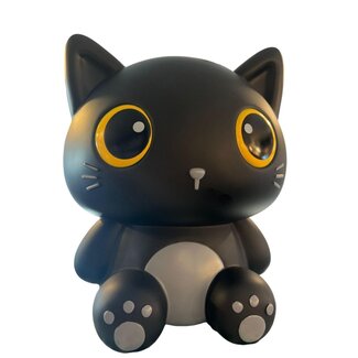i-total Money Box Big Black Cat