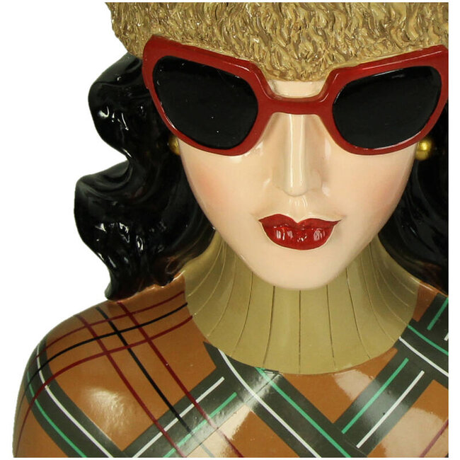 Kersten - Vaas Fashion Lady - bontmuts