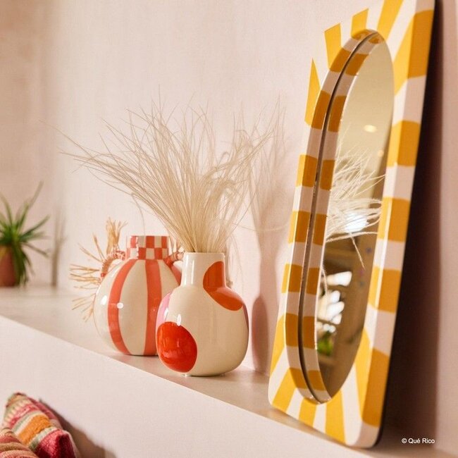 Que Rico - Mirror Celia - Sunny Stripes