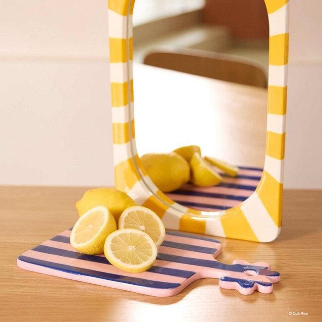 Que Rico - Mirror Celia - Sunny Stripes