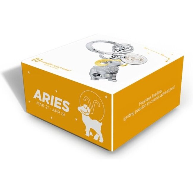 Metalmorphose - Keychain Zodiac Aries - Horoscope Collection