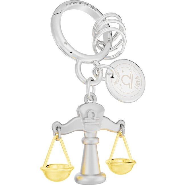 Metalmorphose - Keychain Zodiac Libra - Horoscope Collection