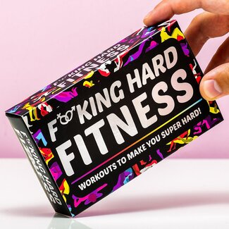 Gift Republic Set de Cartes F*cking Hard Fitness
