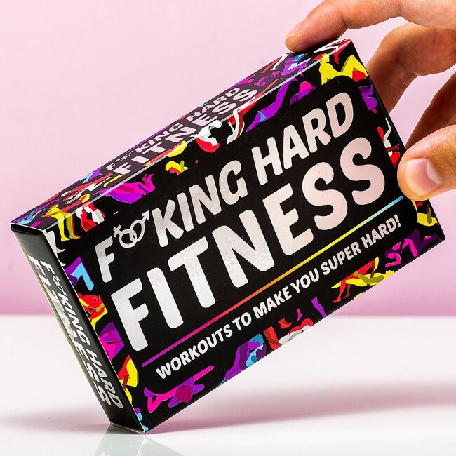 Gift Republic Set de Cartes F*cking Hard Fitness