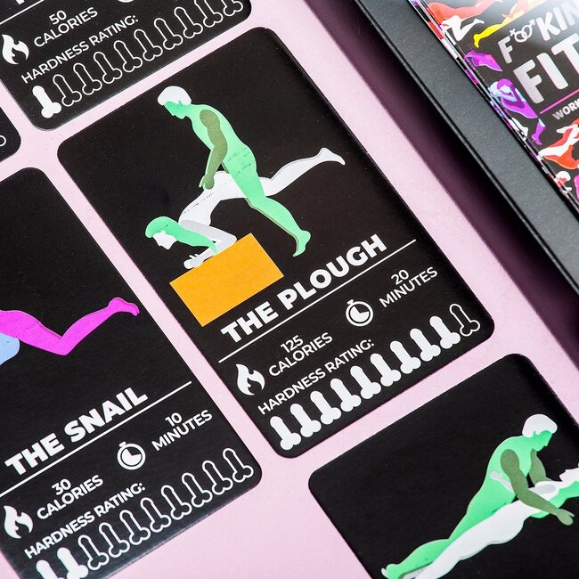 Gift Republic - Card Set F*cking Hard Fitness