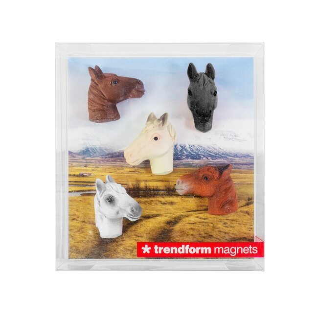 Trendform - Magnets Horse Heads- set of 5