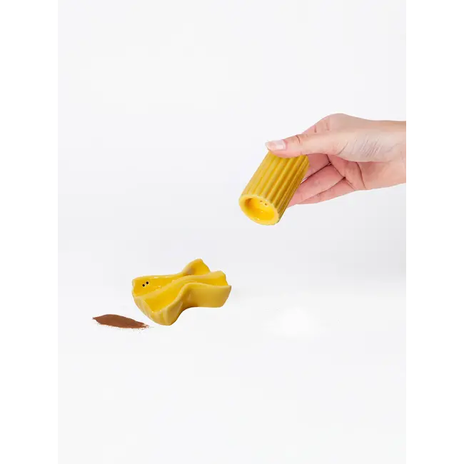 DOIY - Zout en Peper Set Farfalle & Macaroni - Dolce Vita Collection