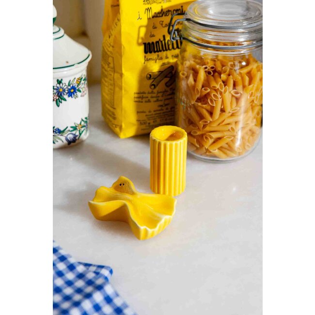 DOIY  - Salz- und Pfefferstreuer Farfalle & Macaroni - Dolce Vita Collection