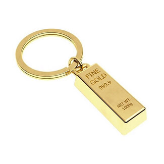 Metalmorphose Keyring Gold Bar