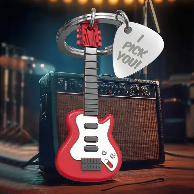 Metalmorphose - Schlüsselanhänger Elektrische Gitarre