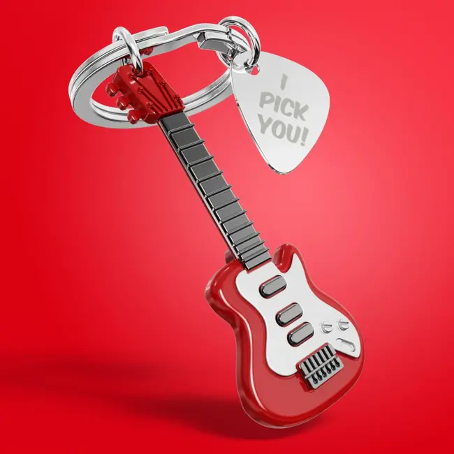 Metalmorphose - Porte-Clés Guitare Electrique