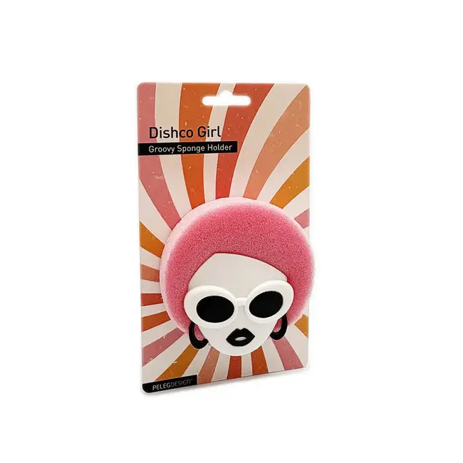 Peleg Design - Sponge Holder Dishco Girl-  with suction cup