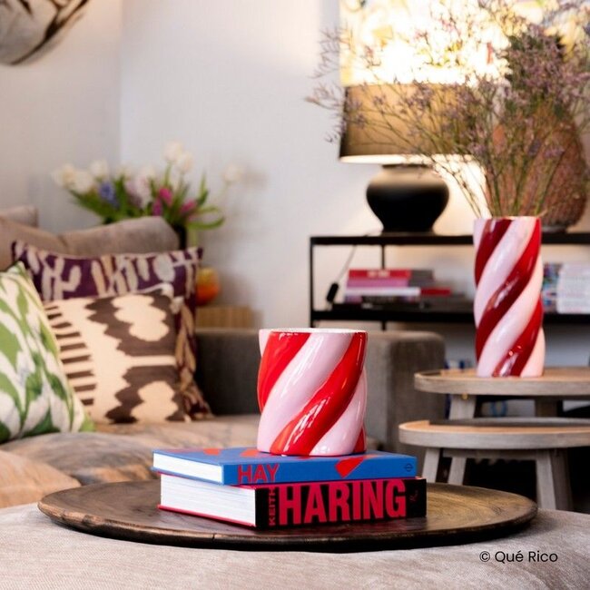 Que Rico - Pflanzentopf Camilo - Amor Del Color - rot