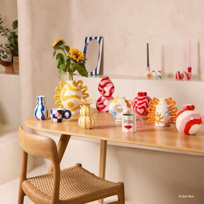 Que Rico - Vase Carmela - Happy Waves