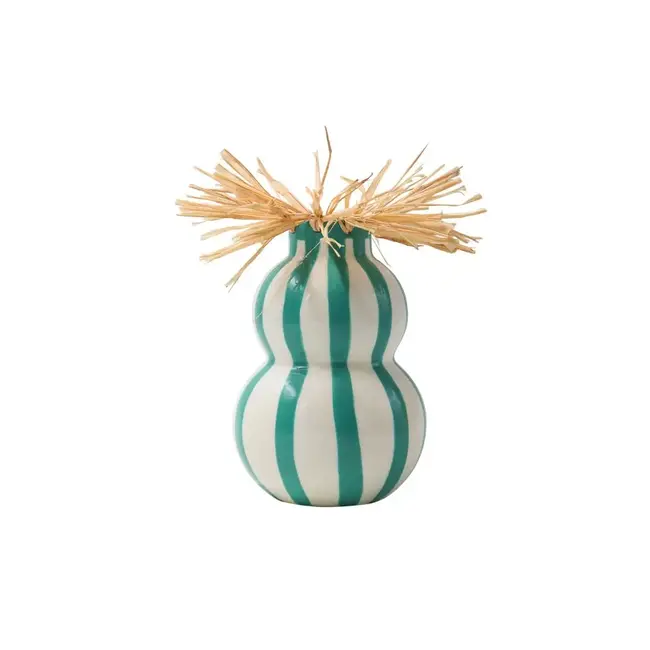 Que Rico Vase Esperanza Rayas Bailarinas - green