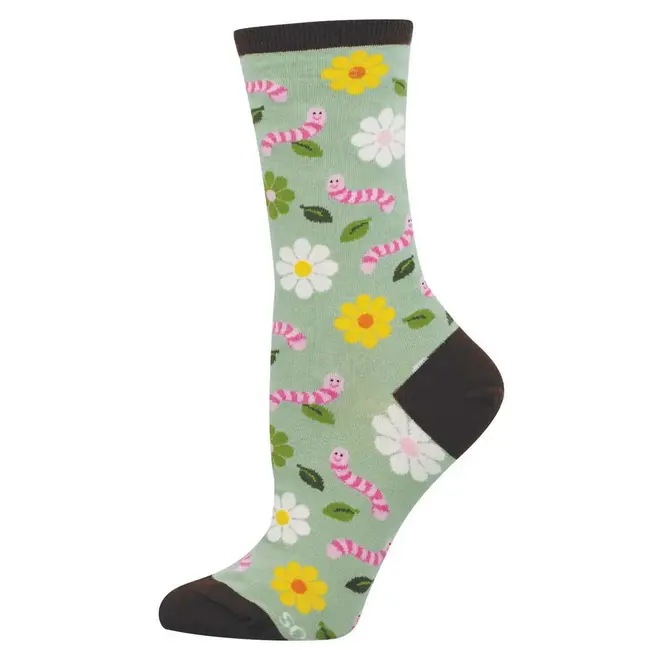 SockSmith - Chaussettes Wiggly Worm - taille 36-41 (femmes)