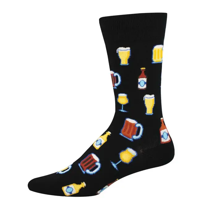 SockSmith Socks Get Your Beer Glasses On - men