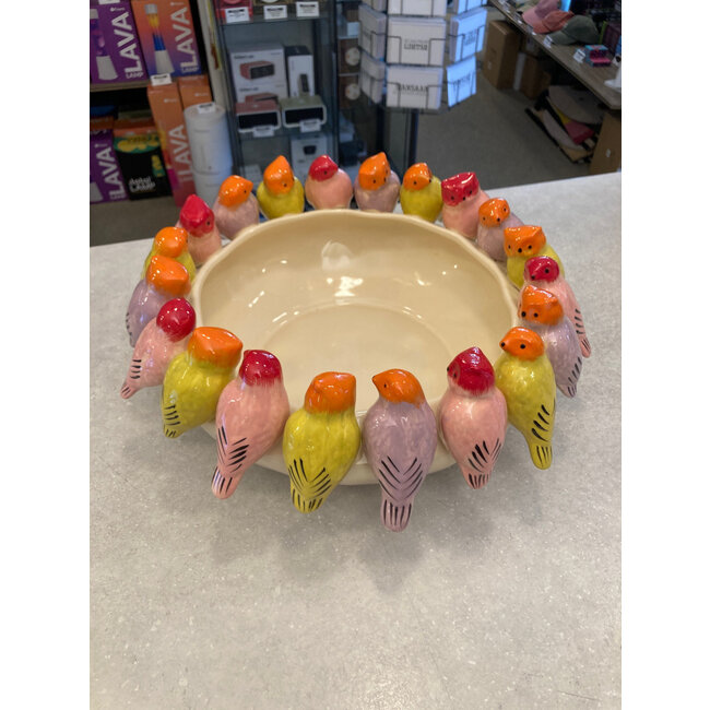 Werner Voß Werns - Vogeltjes Schaal - multicolor