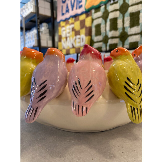 Werner Voß Werns - Vogeltjes Schaal - multicolor