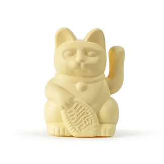 Donkey Mini Chat Porte-bonheur Solaire - jaune