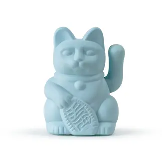 Donkey Mini Chat Porte-bonheur Solaire - bleu clair