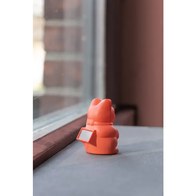Donkey - Solar-Glückskatze Mini - neon orange