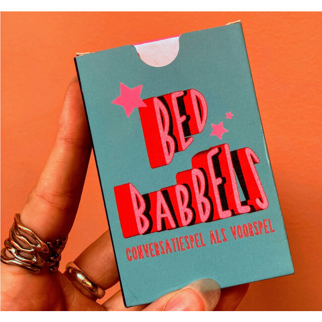 Ensemble de Cartes Bed Babbels - Jeu de Conversation Comme Préliminaires