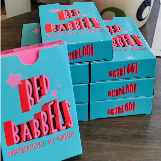 Ensemble de Cartes Bed Babbels - Jeu de Conversation Comme Préliminaires
