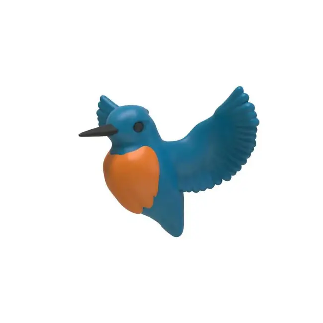 Winkee - Porte-Cuillère - Libérateur de Vapeur Kingfisher Bird - Martin-pêcheur