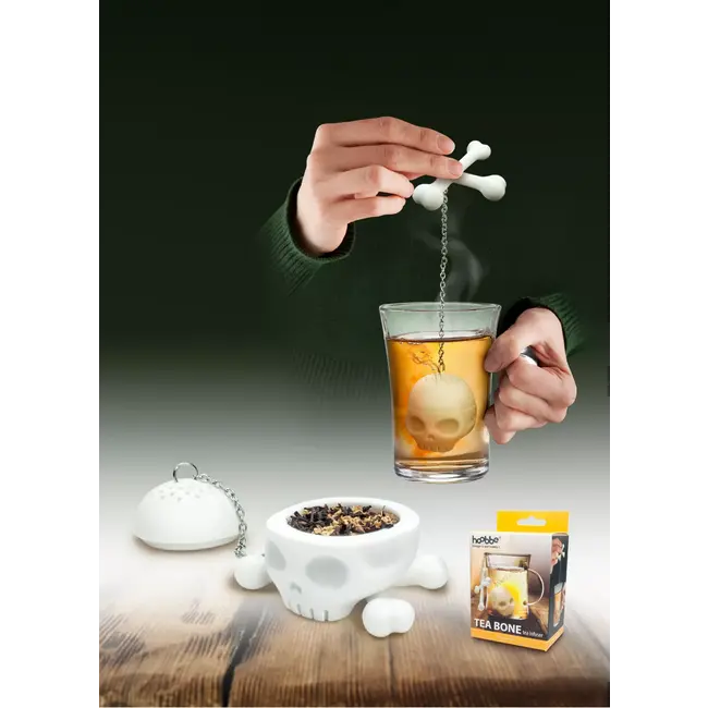 Hoobbe - Thee-infuser Schedel - Doodskop