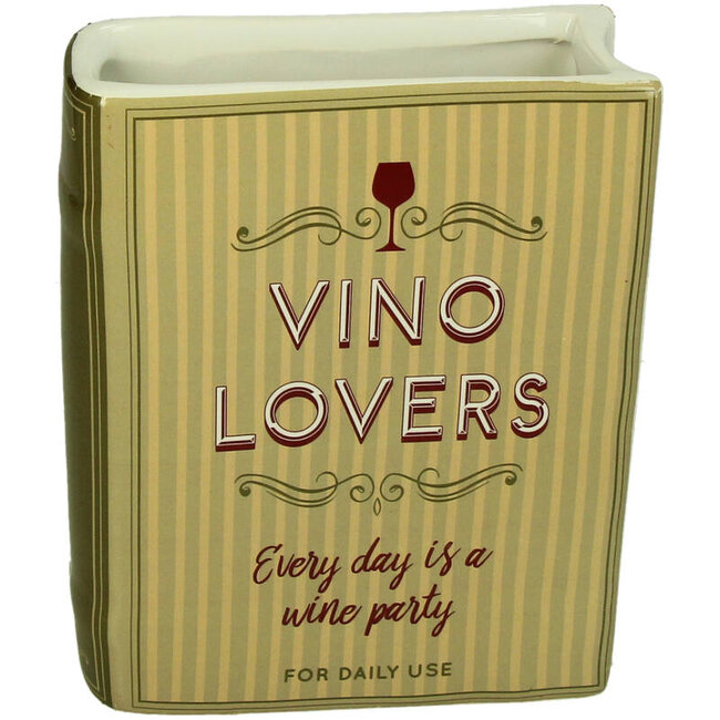 Kersten - Vase Book Vino Lovers