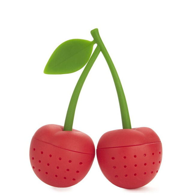 Balvi - Dubbele Thee-infuser Kersen