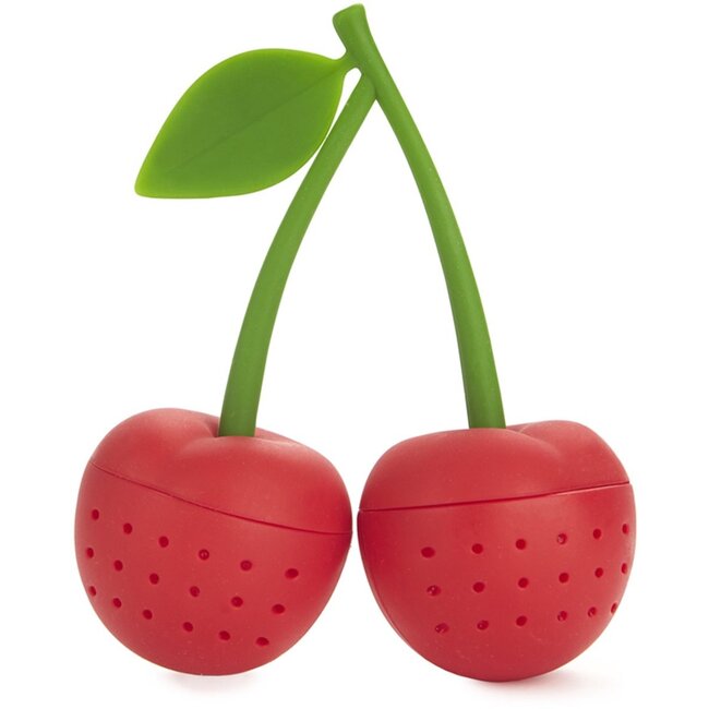 Balvi - Dubbele Thee-infuser Kersen