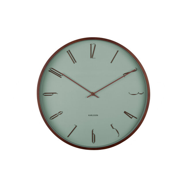 Karlsson Wanduhr Scandia - grün