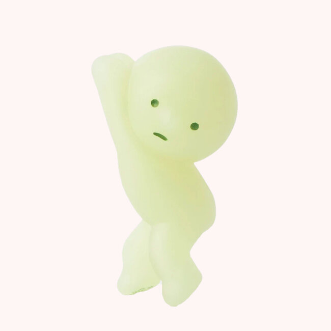 Smiski Zipperbite - hanging - glow in the dark - key holder